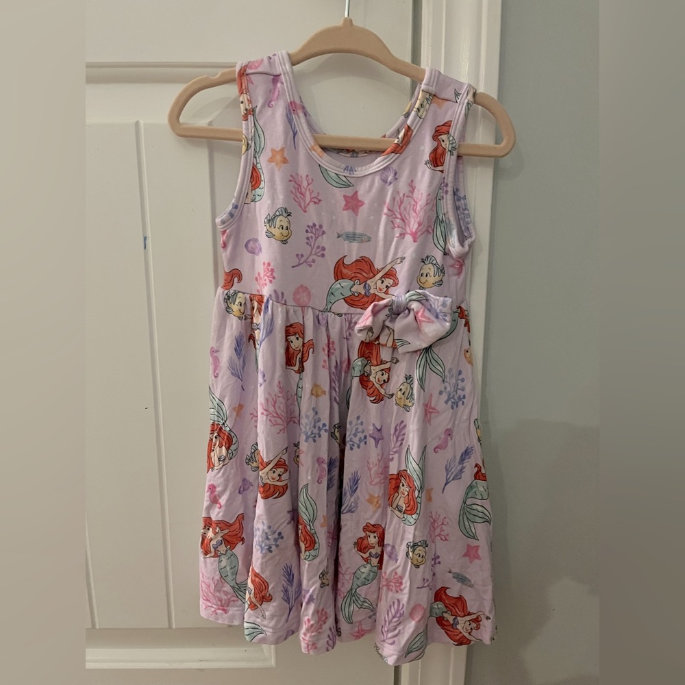 Little sleepies size 2T Disney princess little mermaid twirl dress